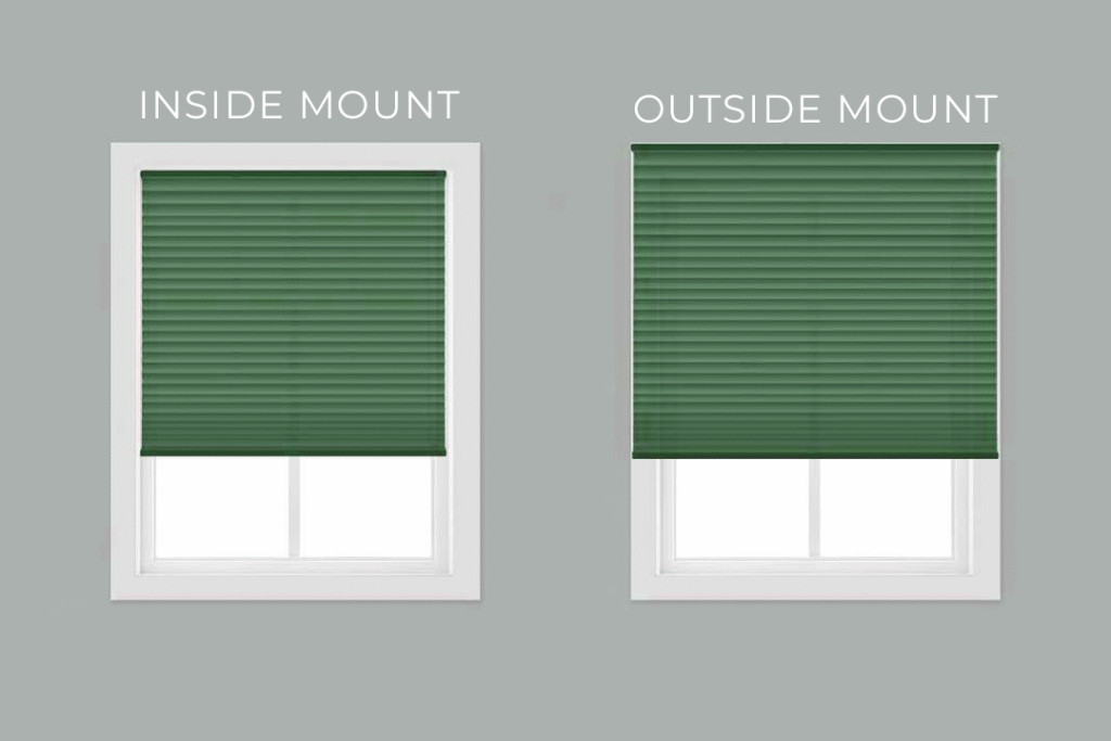 Inside Mount vs Outside Mount for Window Shades